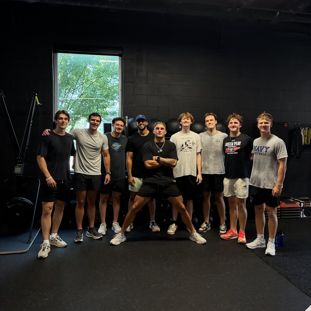 Training group after a session